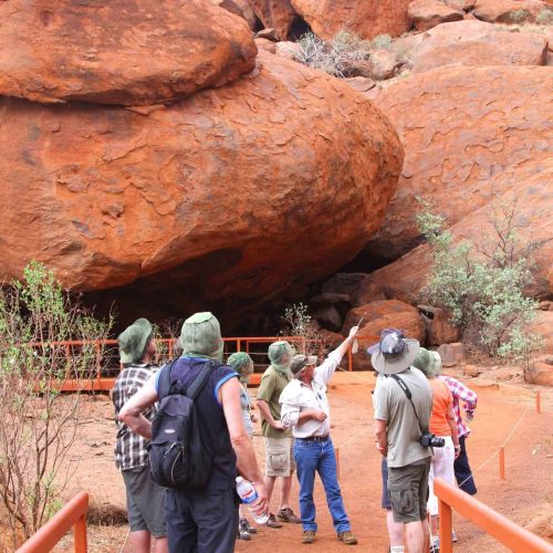 Small group touring to Kata Tjuta, Northern Territory