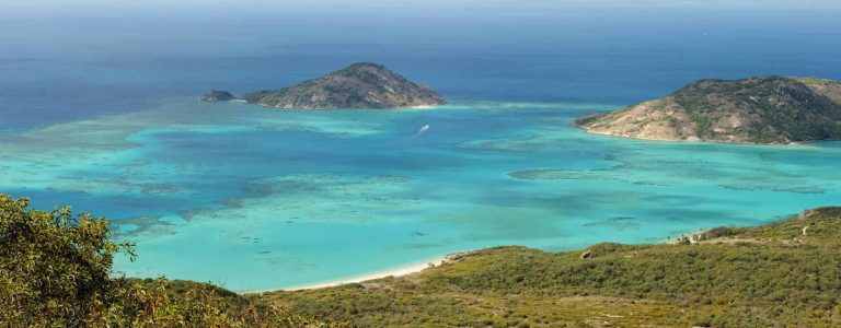 Lizard Island, spectacular view from Captain Cooks Lookout