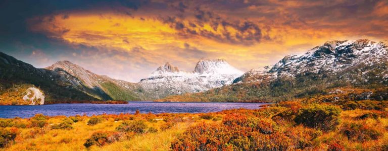 Sunset at Cradle Mountain, Tasmania